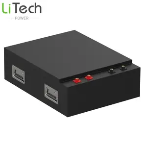 LiTech Power太阳能电池12 v 200ah 12伏可充电铅酸电池批发用于太阳能存储