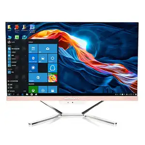 Gaming PC 23.8 Inch Core I5 All In One Touch smart tv classroom Digital UHD LED Dual System Full HD Capacitive Electrical