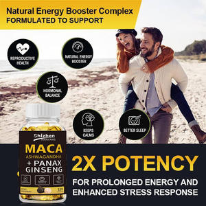 Capsule di <span class=keywords><strong>Maca</strong></span> in Softgel a Marchio Privato OEM, Capsule di Ginseng Panax e Ashwagandha per Equilibrio Ormonale e Miglior Sonno - Product Image 2