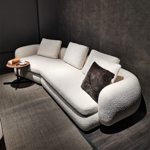 Ensemble de canapés en tissu pour salon, vente en gros à Foshan, canapé d'angle confortable 3 places - Product Image 4