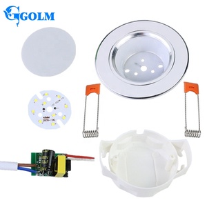 Venta al por mayor de fábrica: Lámpara de techo empotrada SKD sin driver, <span class=keywords><strong>carcasa</strong></span> de aluminio y <span class=keywords><strong>PC</strong></span>, chip LED SMD 2835, luces de techo empotradas SKD - Product Image 6