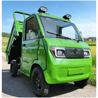 Mini-pick-up électrique L6e EEC COC avec caméra arrière, 4 roues, hydraulique, pour entrepôt UE