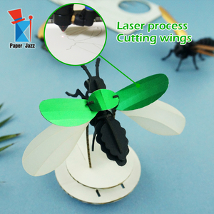Rompecabezas 3D para Armar, Juguete de Animales, Insectos, Modelo de Luciérnaga, Adornos - Product Image 4