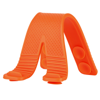 Support de téléphone en silicone flexible en forme de X, pliable multi-angles pour bureau