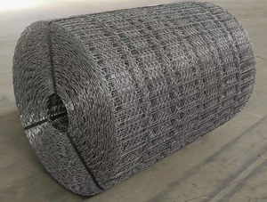 Malla de Acero Galvanizado Soldada de 6 Hilos con Tamaño de Orificio de 25.4mm X 67mm para Tuberías Submarinas de Gas y Petróleo - Product Image 1