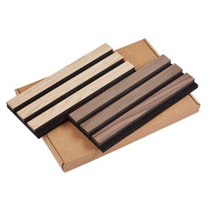Panneau acoustique en polyester à lattes en bois Beien Villa pour l'isolation phonique des murs des hôtels <span class=keywords><strong>Woodupp</strong></span> - Product Image 2