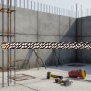 Foret SDS Max Elite 4 coupes pour maçonnerie et béton, emballage individuel sous blister - Product Image 3