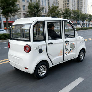 รถมินิคาร์ไฟฟ้าราคาถูกจาก Holladay Wholesale กำลังไฟ 1000 วัตต์ แบบมีห้องโดยสารปิด รถสี่ล้อไฟฟ้าความเร็วต่ำสำหรับขาย - Product Image 4