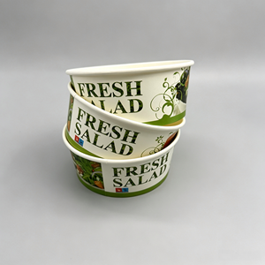 Food‑Grade <b>Paper</b> <b>Bowl</b> PE‑Laminated Custom Dimension Weight 0-8 Colors Printed for Chain Store Takeaway Food Packaging Solutions - Product Image 6