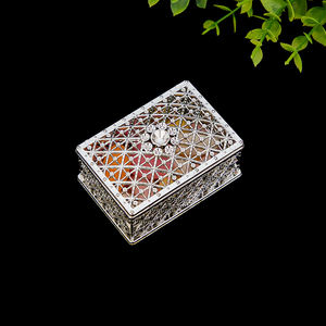 Boîte Cadeau de Luxe Élégante Or et Argent pour Chocolats et Bonbons, Faveurs de Mariage et Fournitures de Décoration de Fête de Noël - Product Image 6