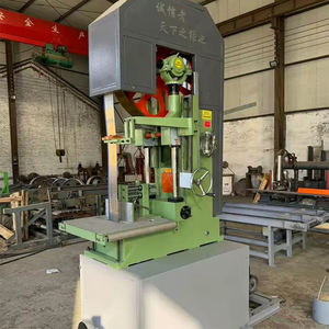 Scie à ruban verticale électrique automatique pour la coupe de bois brut en bûches - Product Image 4