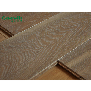 Geconstrueerd Drijfhout Witte Kleur Eiken Vloeren, T & G Joint, Natuurlijke Olie En Geborsteld - Product Image 6