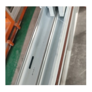 Portes coulissantes en <span class=keywords><strong>PVC</strong></span> Upvc avec moustiquaire à <span class=keywords><strong>double</strong></span> <span class=keywords><strong>vitrage</strong></span> et impact d'ouragan de conception standard à bas <span class=keywords><strong>prix</strong></span> - Product Image 6