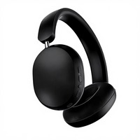 Casque audio supra-auriculaire ANC haut de gamme avec coussinets en mousse à mémoire de forme, son stéréo HiFi, casque sans fil OEM ODM à réduction de bruit