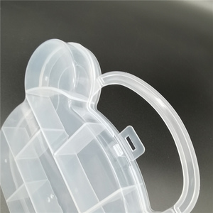 Gấu đầu 11-khe cắm tiêm PP nhựa lưu trữ container hộp Bền và thực tế lưu trữ Thùng - Product Image 5