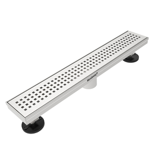 Nhà máy tùy chỉnh phòng tắm dọc Outlet cống sàn chống mùi kênh vòi hoa sen xả thép không gỉ - Product Image 1