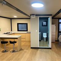 Casa Contenedor Expandible Moderna de 40 pies, 3 Dormitorios, Casa Modular Prefabricada de Lujo, Casa Pequeña Plegable para Vivienda, en Venta