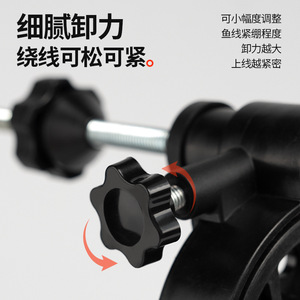 เครื่องม้วนสายเบ็ดตกปลาอเนกประสงค์ สำหรับรอกเบทคาสติ้ง รอกสปินนิ่ง อุปกรณ์ตกปลาในน้ำจืด - Product Image 4