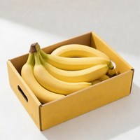 Cajas de Cartón Reciclable de Alta Calidad para Envasado de Frutas, Cajas Rígidas Corrugadas Personalizadas para Mangos, Bandejas para Frutas Adecuadas para