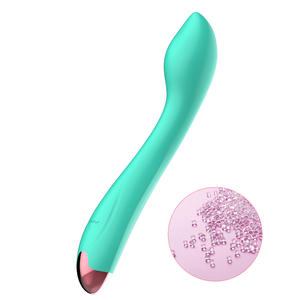 Wiederauf ladbare 123g Silikon ABS Sexspielzeug für Erwachsene Großhandel Daumen Single Shock G-Punkt Stick Vibrator Weiblicher Dildo - Product Image 6