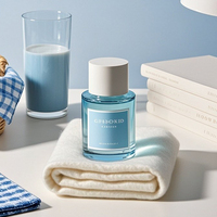 Flacon de parfum de 30ml 50ml avec boîtes Impression de logo personnalisé Flacon de parfum en verre dépoli avec boîte-cadeau Parfait pour l'emballage de cadeaux