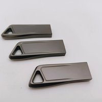 Nueva Memoria USB 3.2 de Alta Velocidad de 128 GB, Mini Pendrive Metálico