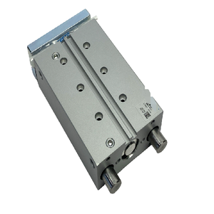 Пневматический цилиндр с направляющей PLC DFM-25-100-<span class=keywords><strong>P</strong></span>-A-GF, диаметр 25 мм, артикул 170853 PLC - Product Image 1