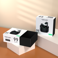 Boîte d'emballage de produit électronique au design novateur, boîte cadeau personnalisée pour casque Bluetooth, boîte à tiroir en papier pour casque sans fil portable