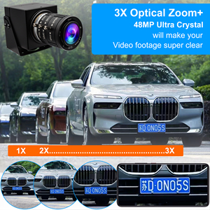 Elp tốc độ cao 30fps 48mp USB máy ảnh với 3.6-10mm 3x quang Zoom CS ống kính imx586 UHD UVC Mini USB PC máy ảnh cho Windows,Linux, Mac - Product Image 4