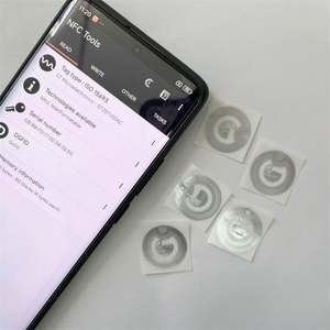 Incrustation NFC humide transparente et flexible mince-ST25TV02KC-Cercle de 25 mm - Product Image 6