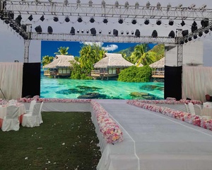 Ngoài trời p3.91 cho thuê LED Video Panel tường nhà thờ sân khấu Backdrop LED màn hình đám cưới nền IP65 Die đúc nhôm 2 năm - Product Image 3