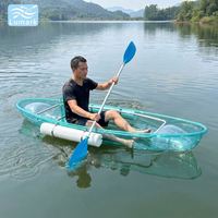 Sac flottant latéral transparent pour siège de kayak en cristal coloré avec kit complet pour complexe hôtelier, personnalisé de Chine Lumark Wonderful