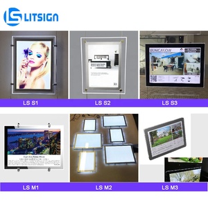 Letrero Luminoso LED Acrílico Rectangular para Óptica Litsign LS S1, Diseño Ecológico, 10000 Lúmenes, Uso en Interiores - Product Image 5