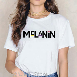 Camiseta Power <span class=keywords><strong>Africa</strong></span> Queen para chicas negras, camisetas gráficas para mujer, ropa estética, camisetas Melenin Poppin, camiseta para mujer - Product Image 6