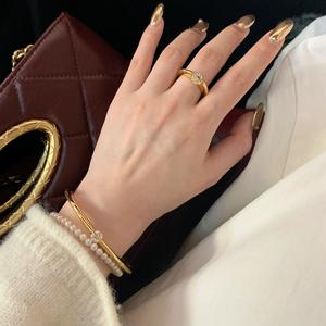 Ensemble bracelet et bague en argent pur S925, style vintage, design luxueux d'étoile orbitante et de planète rotative avec diamant, bijoux de mode - Product Image 5