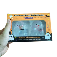 Nouvel ensemble de jouets fantômes d'Halloween, jouet anti-stress à texture gelée de pétrole, jouet sensoriel pour la vente en gros