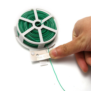 Fil de reliure pour fleurs et arbres 30 mètres PE Plant Twist Tie With Cutter - Product Image 4