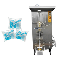 Machines de remplissage de sachets d'eau, machine à emballer l'eau en sachet, machine pour purifier l'eau et l'emballer