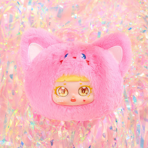 Cute Dudu Cub Food Party PVC Anime figura de moda caja ciega juguete figurita mochila bolsa colgante Frozen decoración al por mayor - Product Image 3