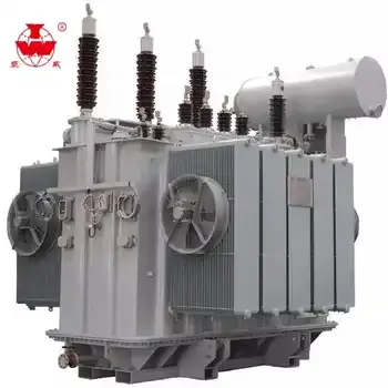 Yawei 110/115kv a 10,5/11kv 70 Mva Transformador de aceite 80 Mva Transformador de potencia 40 Mva Transformador con radiador