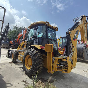 NOUVEAUTÉ Chargeuse-pelleteuse CAT420F2 CAT426 CAT416 4x4 Chargeuse sur pneus Cat 420F2 avec bras d'extension - Product Image 5