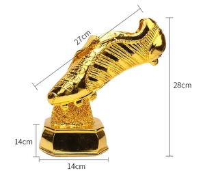 Trofeo <span class=keywords><strong>de</strong></span> <span class=keywords><strong>Fútbol</strong></span> en Resina <span class=keywords><strong>de</strong></span> 28 cm, Modelo <span class=keywords><strong>de</strong></span> Bota <span class=keywords><strong>de</strong></span> <span class=keywords><strong>Fútbol</strong></span>, Trofeo Deportivo <span class=keywords><strong>Mundial</strong></span>, Precio al por Mayor - Product Image 4