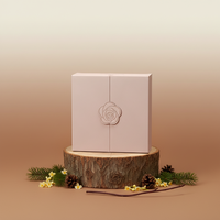 Boîte d'emballage cosmétique et de soin de la peau en carton au design unique et luxueux, boîte à double porte, ouverture sur deux côtés, boîte cadeau avec tiroir, boîte extérieure