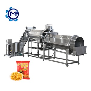 Máquina Extrusora de Snacks Inflados NINAKS Corn Curls, Motorizada, para Hacer Kurkure, de Acero Inoxidable, Alta Capacidad - Product Image 3