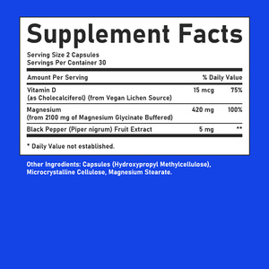 Private Label Magnesium Glycinate Capsules with Magnesium Balance Muscle Helps <b>your</b> Body and Good in Stress Relief Health - Product Image 2