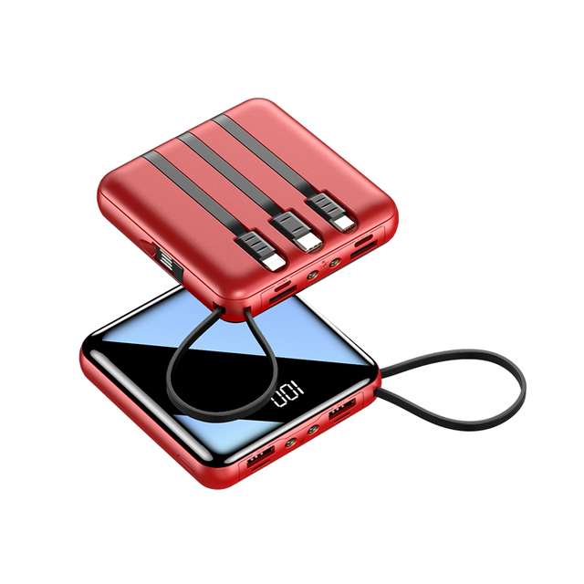 High Quality Power Bank 5000mAh 10000mAh 20000mAh 30000mAh Mobile Portable Power Stations Fast Charging Low Price Mobile Charger