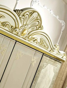 <span class=keywords><strong>Armoire</strong></span> d'angle <span class=keywords><strong>coulissante</strong></span> 2 portes grise soie Unique avec miroir avant - Product Image 6