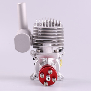 Motor de gasolina RCGF de 60cc con escape lateral CNC para avión RC, uso en exteriores, material metálico - Product Image 1