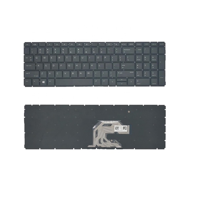 Laptop Keyboard for HP Probook 450 G6 455R 455 G7 G7 US Black Keyboard Replacement