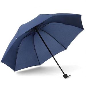 Wholesale Custom Promotional Cheap Manual 3-Fold Manual <b>Folding</b> for Business Advertising Logo Printing 8-Rib Umbrella - Product Image 2